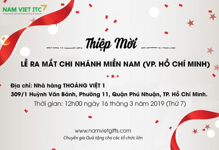 Nam Việt Gifts & Promotions ra mắt Văn phòng Hồ Chí Minh