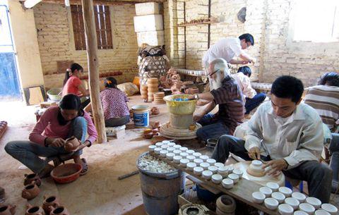 Thăm quan Xưởng Gốm Bát Tràng làm quà tặng Tết 2019