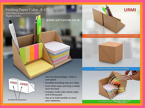 Quà tặng Folding Paper Cube độc đáo cho doanh nghiệp